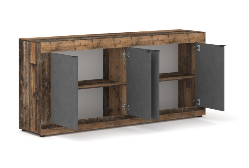 Dressoir Ferro 180cm - Old Wood
