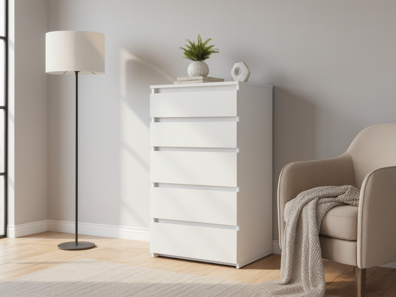 Ladekast Kastivo 5L 60cm – Mat Wit