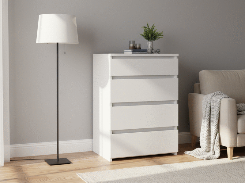 Ladekast Kastivo 4L 60cm – Mat Wit